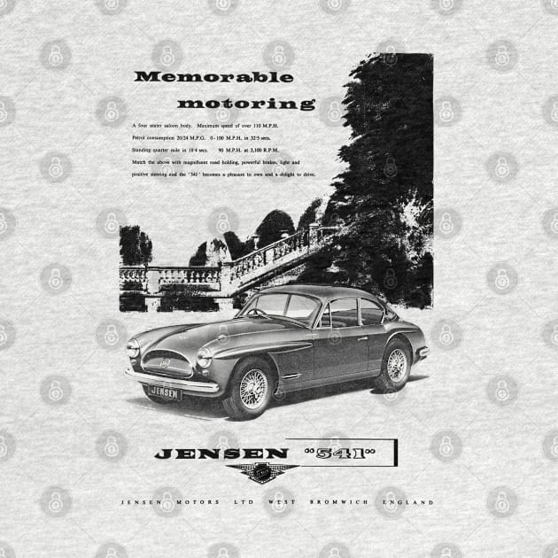 JENSEN 541 - advert by Throwback Motors